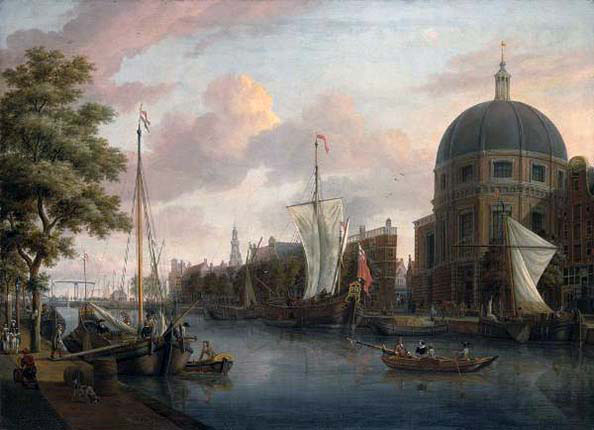 The Singel and the Round Lutheran Church 